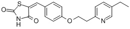 5-(4-(2-(5-乙基吡啶-2-基)乙氧基)苯亞甲基)噻唑烷