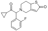 5-[2-環(huán)丙基-1-(2-氟苯基)-2-氧代乙基]-5,6,7,7A-四氫噻