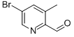 3-甲基-5-溴吡啶-2-醛