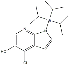 4-氯-1-[三(1-甲基乙基)硅酯]-1H-吡咯并[2,3-B]吡啶