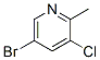 2-甲基-3-氯-5-溴吡啶